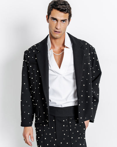 Naoki Jacket Pearls