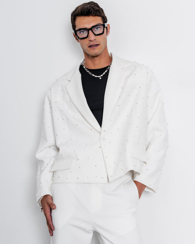 Naoki Jacket Pearls