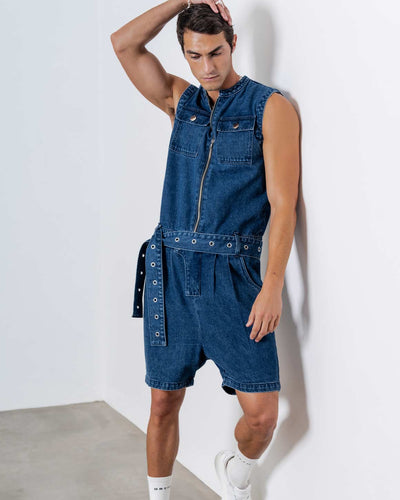 Walker Denim Jumpsuit