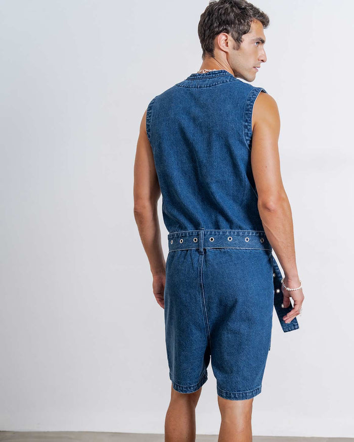 Walker Denim Jumpsuit