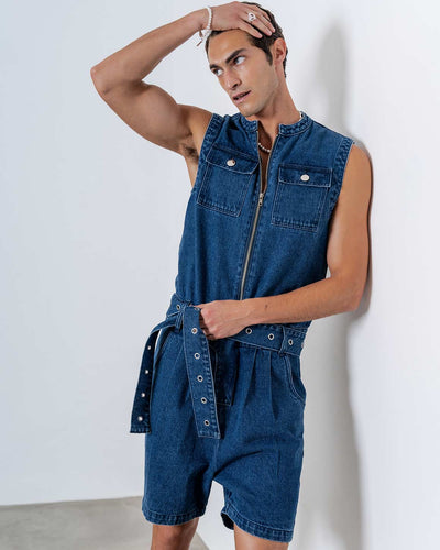 Walker Denim Jumpsuit