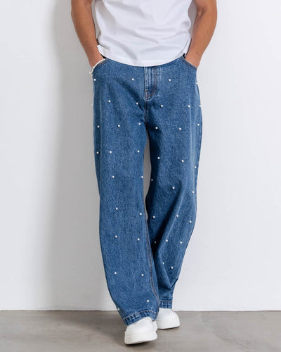 Walker Loose Jeans Pearls