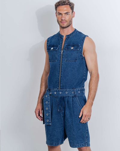 Walker Denim Jumpsuit