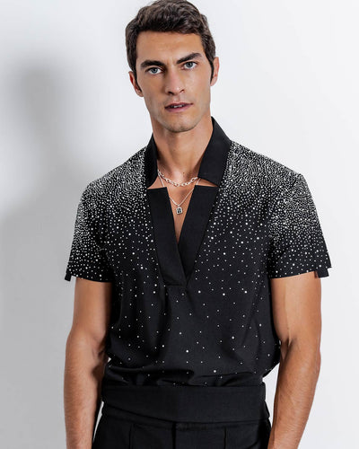 Star Neck Diamond Shirt