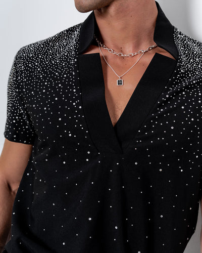 Star Neck Diamond Shirt