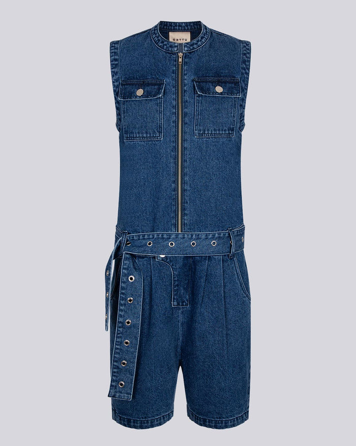 Walker Denim Jumpsuit